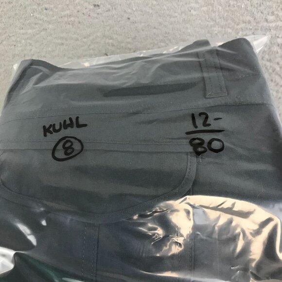 Kuhl Men's Gray Regular Fit Hiking & Climbing Cargo Pants Size 8 - Picture 14 of 14